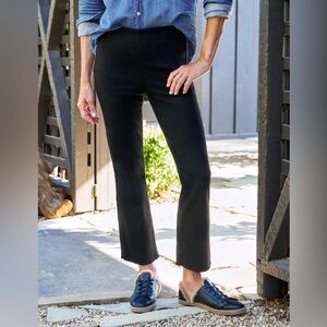 Frank &‎ Eileen | KILLIAN ILLUSION Crop Flare Pull-On Jeans | Women’s Size 24